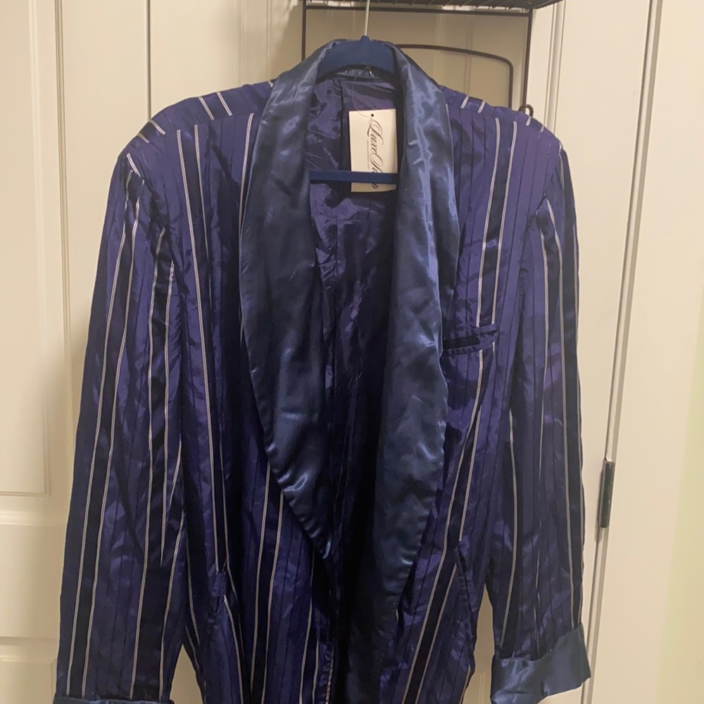 Silk Smoking Jacket